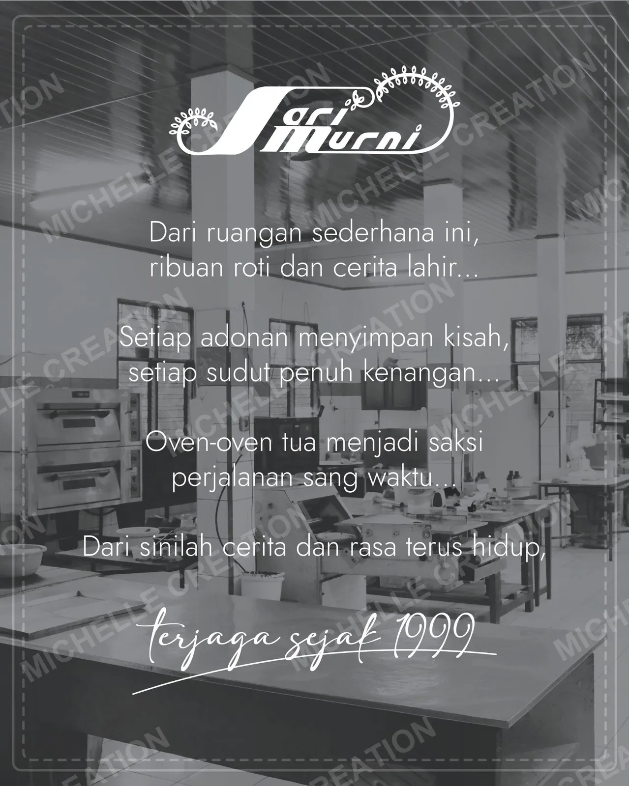 Poster resep dan kualitas Sari Murni